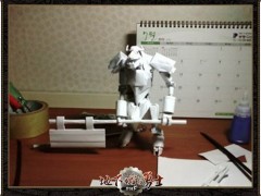 DNF勇士手工制作纯白机械牛大赏