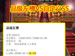 品级左槽VS自定义